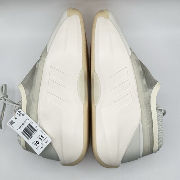 Men’s Adidas Crazy IIInfinity Orbit Grey/Chalk White Shoes IH2663 Size 10,8 New - Picture 13 of 14